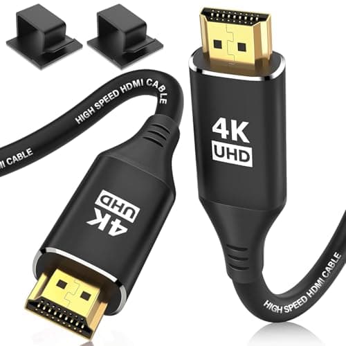 KELink 4K HDMI Cable 25Feet, in-Wall CL3 Rated HDMI Cable 2.0 Support (HDR10 8/10bit 18Gbps HDCP2.2 ARC) High Speed HD Shielded Cord Compatible with Roku TV/Laptop/PC/HDTV - Image 1