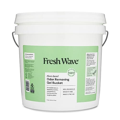 Fresh Wave Odor Removing Gel Bucket, 15.5 lb. (248 oz.), Original Scent Refill - Odor Absorbers for Home, Safer Odor Relief, Natural Plant-Based Odor Eliminator, For Cooking, Trash & Pets - Image 1