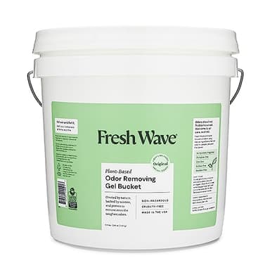 Fresh Wave Odor Removing Gel Bucket, 15.5 lb. (248 oz.), Original Scent Refill - Odor Absorbers for Home, Safer Odor Relief, Natural Plant-Based Odor Eliminator, For Cooking, Trash & Pets - Image 1