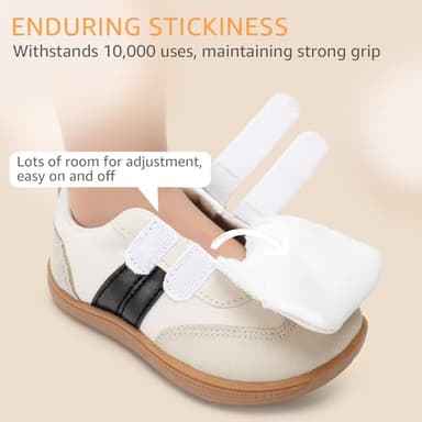 STQ KIDS Toddler Wide Toe Box Shoes:Boys Barefoot Shoe Kids Walking Shoes Boy Sneakers Non-Slip Zero Drop Toddler First Walking Shoe Comfortable Beigewhite Infant 4 - Image 5