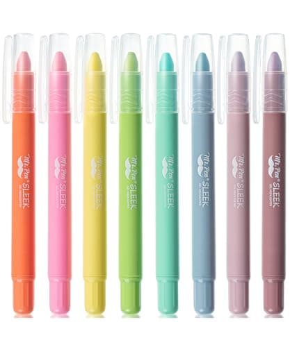 Mr. Pen- Gel Highlighters, 8 Pack Assorted Colors, No Bleed, Bible Markers - Image 1