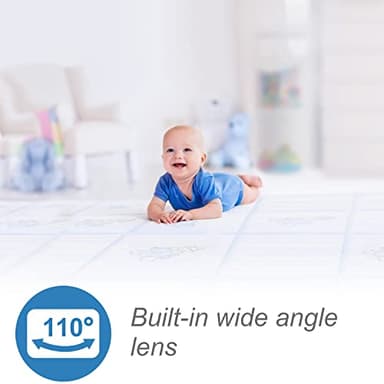 VTech RM7764-2HD Smart WiFi 2 Camera BabyMonitor, 360° Pan&Tilt, 10X Zoom, 7” HD Display & NightVision, Soothing Sounds, 2-Way Talk, Temperature & Motion Detection - Image 11