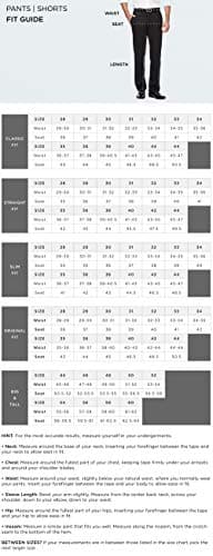 Haggar Mens Premium Comfort Classic Fit Pleat Front Reg. And Big & Tall Sizes Dress Pants, Medium Khaki, 34W X 34L US - Image 9