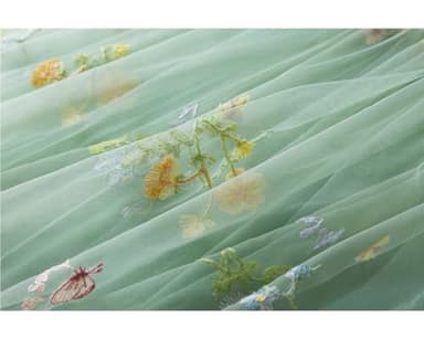 Nileafes Toddler Baby Girl Party Dress Floral Tutu Princess Elasticity Cake Smash Photo Shoot Dresses Size 3Y (2-3 Years, 120-Green) - Image 7