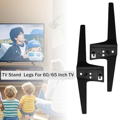 WISINY for LG 65 Inch TV Stand Legs and 60 Inch TV Legs,Compatible for LG TV Stand Models 60UJ6050 60UK6090 60UM6900 60UN7300 65UJ6300 65UK6090 65UM6900 65UM7300PUA 65UN6950 with Screws - Image 2
