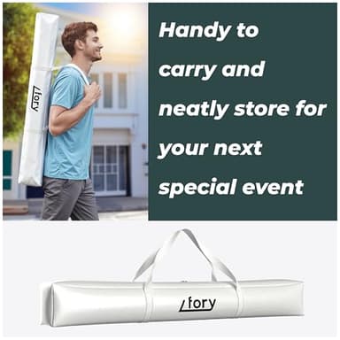Lfory Square Balloon Arch Stand, 6.6x6.6 FT Metal Backdrop Frame Gold, Arcos Para Decoracion De Fiestas, Square Backdrop Stand for Birthday Party Bridal Shower Photo Background Decoration - Image 4