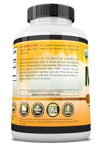 Organic Maca Root – Black, Red & Yellow – 1900 mg per Serving – 150 Capsules – Gelatinized Peruvian Maca – Non-GMO, Gluten-Free, Vegan - Image 8