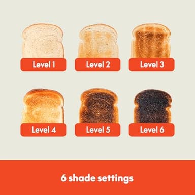 BELLA 2 Slice Toaster with Auto Shut Off - Extra Wide Slots & Removable Crumb Tray and Cancel, Defrost & Reheat Function - Toast Bread, Bagel & Waffle, Sage - Image 6