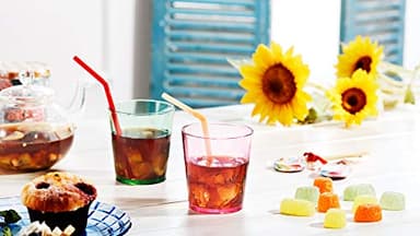 SCANDINOVIA - 13oz Unbreakable Premium Drinking Glasses Set of 6 - Made in Japan - Super Grade Acrylic Plastic - Perfect for Gifts - Dishwasher Safe - Cups Reusable Drinkware Tumblers Kids - Image 6