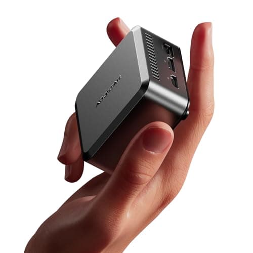 Intel Twin Lake N150(Upgraded N100) Mini PC, Mini Desktop PC with LPDDR5 12GB RAM 512GB M.2 2242 SSD, Mini Computers 4K Triple Display/Dual 2.5G LAN/WiFi5/BT5 for Office/Business - Image 1