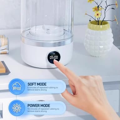 Ye02 Underwear Washer, 2025 New mini portable washing machine, for Bras/Underwear/Socks, Rechargeable Cordless Mini Washing Machine for Home, Apartment, Camping, Travel - Image 5