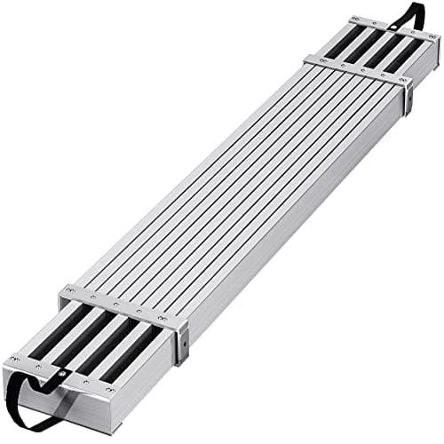 YITAHOME 9-15ft Telescoping Plan,Aluminum Extension Plank 440lbs Capacity, Aluminum Scaffolding Plank with Skid-Proof Platform Scaffold Ladder Accessory - Image 1