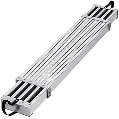 YITAHOME 9-15ft Telescoping Plan,Aluminum Extension Plank 440lbs Capacity, Aluminum Scaffolding Plank with Skid-Proof Platform Scaffold Ladder Accessory - Image 1