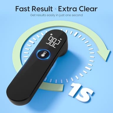 No-Touch Forehead Thermometer for Adults and Kids, Fast Accurate Baby Thermometer with Fever Alarm & Mute Mode - Take Quick Temperature Easily - Image 5