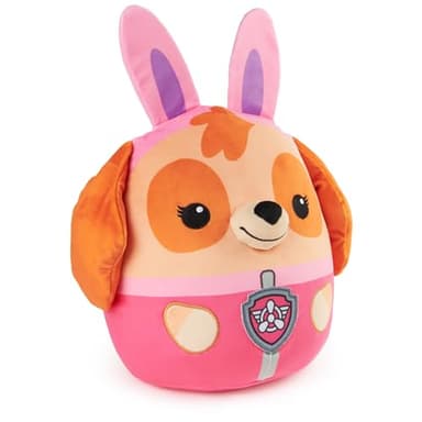 PAW Patrol Easter Bunny Skye Squish Plush, Official Toy from The Hit Cartoon, Special Edition Squishy Stuffed Animal for Ages 1 and Up, 12” - Image 2