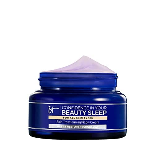 IT Cosmetics Confidence in Your Beauty Sleep Night Cream - Visibly Improves Fine Lines, Wrinkles, Dryness, Dullness & Loss of Firmness - With Hyaluronic Acid - Image 1