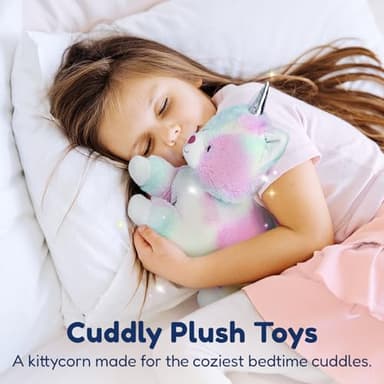 PixieCrush Unicorn Cat Plushie - Mommy Cat Unicorn with 4 Baby Kittens - Magical Pillow Plushies for Girls Ages 3-8 - Big Stuffed Animals - Ideal Gift for Girls 5 x 10 x 8 inches - Image 6