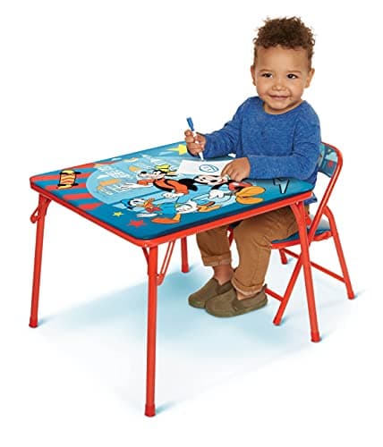 Mickey Mouse Jr. Activity Table Set with 1 Chair - Image 1