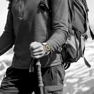 Trail Loop Nylon Band - Compatible with Apple Watch Ultra 2 Band 49mm 46mm 45mm 44mm 42mm 41mm 40mm 38mm Men Women,Rugged Braided Elastic Weave Sport Strap for iWatch Ultra Series 10/9/8/7/6/SE/5/4/3 - Image 5