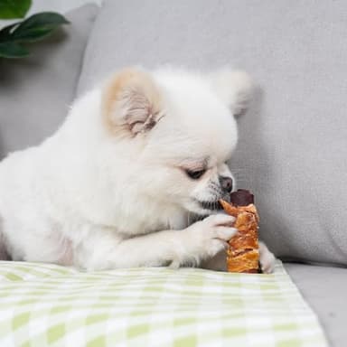 MON2SUN Rawhide Free Dog Treats, 3 Inch Triple Flavor Chicken Wrapped Duck and Beef Rolls for Small Dogs, Healthy Snacks, 21.16oz - Image 6