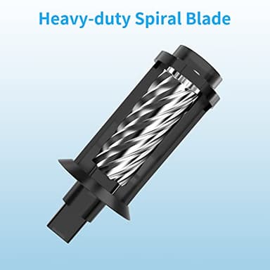 JARLINK Electric Pencil Sharpener, Heavy-Duty Helical Blade to Fast Sharpen, Auto Stop for No.2/Colored Pencils(6-8mm), AC Adapter/Battery Operated in School Classroom/Office/Home (Gray) - Image 7