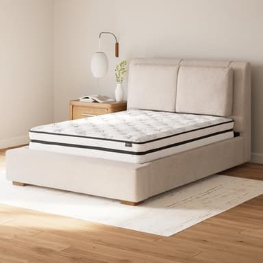 Signature Design by Ashley King Size Chime 10 Inch Medium Firm Hybrid Mattress with Cooling Gel Memory Foam for Pressure Relief, Fiberglass Free, Mattress In A Box - Image 4