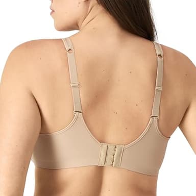 Bali Women's One Smooth U Ultra Light Illusion Neckline Underwire Bra, Nude,38C - Image 2