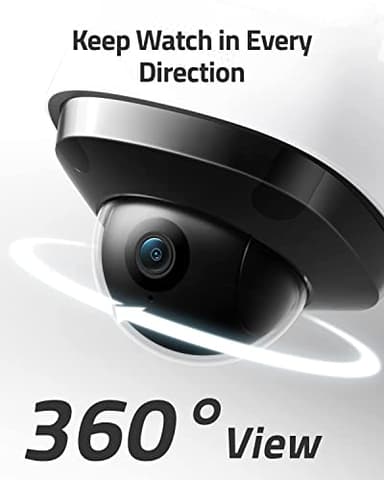 eufy Security Floodlight Cam S330, 360-Degree Pan & Tilt Coverage, 2K Full HD, 3,000 Lumens, Smart Lighting, Weatherproof, On-Device AI Subject Lock and Tracking, No Monthly Fee, Hardwired - Image 5
