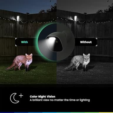 CHAMBERLAIN myQ Outdoor Battery Camera | 2K Camera, Color Night Vision, Spotlight, Motion Alerts, Live View with Two-Way Talk, Wireless, Weather-Resistant, Outdoor, White - Image 5