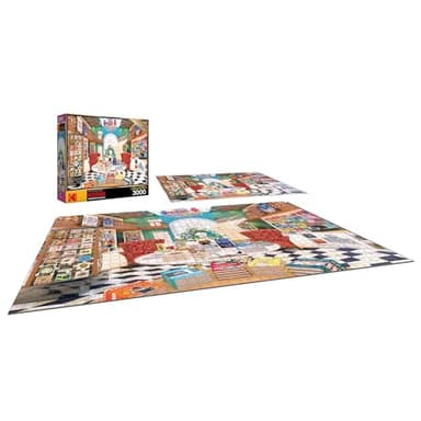 RoseArt - Kodak Premium - Brandon's Bookstore - 3000 Piece Jigsaw Puzzle for Adults - Image 3