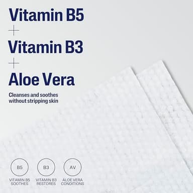 Cetaphil Face and Body Wipes, Gentle Skin Cleansing Cloths, 50 Count, Twin Pack, for Dry, Sensitive Skin, Flip Top Closure, Great for the Gym, Travel, in the Car, Hypoallergenic, Fragrance Free - Image 6