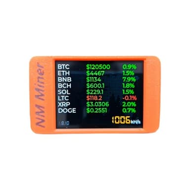 NM Miner Bitcoins Miner Lucky Miner Upgrade 980KH/S 2.8 inch Color Display DIY Solo Miner Crypto Miner Home Use BTC - Image 5