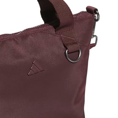 adidas Small Tote Mini Bag for Women and Men, Premium/Aurora Ruby Red, One Size - Image 4