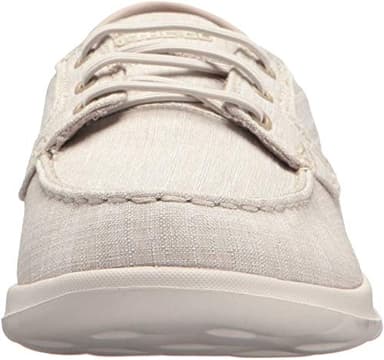 Skechers Women's Go Walk Lite - Isla Boat Shoe, Taupe, 11 M US - Image 2