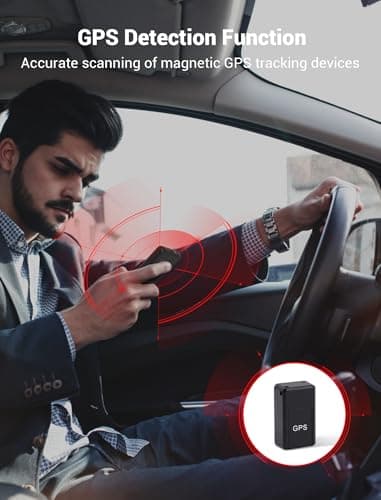 Ｓｍｈａｗｋ smhawk Hidden Camera Detector - 2025 Camera Detector, Bug Detector, GPS Tracker Detector, spy Camera, Listening Device Detector for Hotels, Home, Office, 6 Levels Sensitivity,4 Modes - Image 7