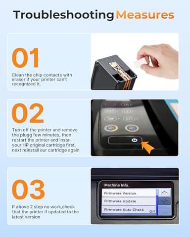 E-Z Ink 64XL Black Ink Cartridge Remanufactured Replacement for HP 64xl Black Ink Cartridge HP Ink 64 Works with HP Envy Photo 7855 7858 6252 6255 7800 7100 7155 7158 Tango Series Printers (2 Black) - Image 6