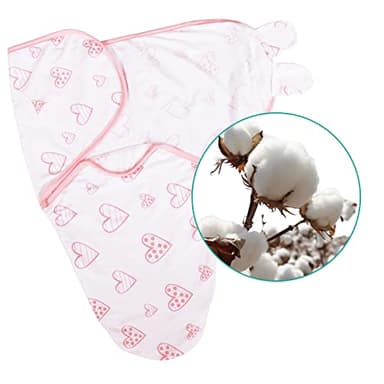 Biloban Swaddle Blankets for Baby Girl, Baby Swaddles 3-6 Months, Baby Swaddle Cotton, Newborn Swaddle, Baby Essentials, Lovely Pink Print, 2 Pack - Image 4