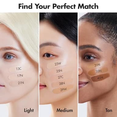 AGE20'S Signature Essence Pact SPF 50+ | Pack of 2 | 21 Light Beige | Cream Foundation, Dewy Finish, Natural Coverage | Korean Cushion Foundation - Image 9