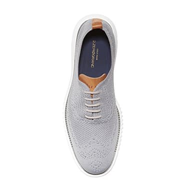 Cole Haan mens 2.zerogrand Stitchlite Oxford, Ironstone/Magnet/Optic White, 10 US - Image 3