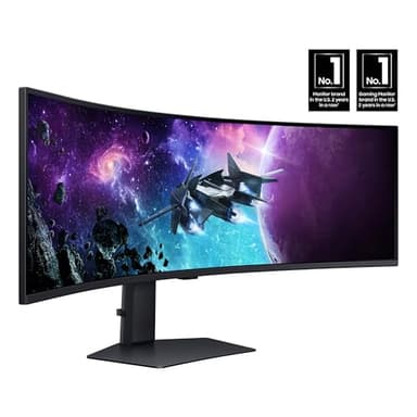 SAMSUNG 49" Odyssey G9 (G95C) Series DQHD 1000R Curved Gaming Monitor, 240Hz, 1ms(GtG), DisplayHDR 1000, AMD FreeSync Premium Pro, Eye Saver Mode, Auto Source Switch+, LS49CG950ENXZA, 2024 - Image 2