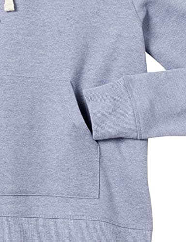 Amazon Essentials Women's Regular-Fit Fleece Pullover Hoodie (Available in Plus Size), Indigo Blue Heather, Large - Image 5