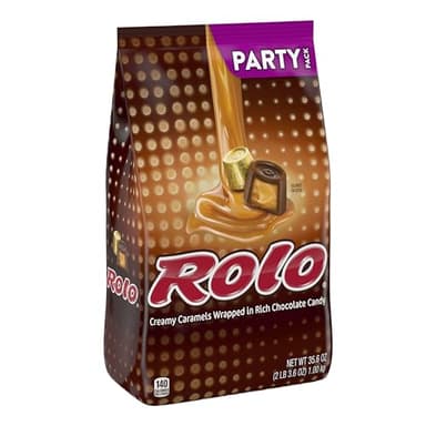 ROLO Rich Chocolate Caramels Candy Party Pack, 35.6 oz - Image 3