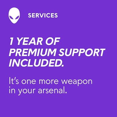 Alienware X16 R2 Gaming Laptop - 16-inch QHD+ 240Hz 3ms Display, Intel Core Ultra 9-185H, 32GB LPDDR5X RAM, 1TB SSD, NVIDIA GeForce RTX 4080 12GB GDDR6, Windows 11 Home, Onsite Service - Lunar Silver - Image 6