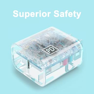 2Pack USB C Charger Block 20W, iGENJUN USB-C Power Adapter - iPhone Charger with Fast Charging Capability, Type C Wall Charger for iPhone 17/17 Air/17 Pro Max/16 Series, Galaxy, Pixel, Pad - Gradient - Image 2