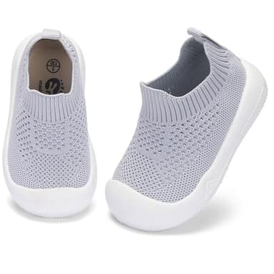 Engtoy Baby Shoes & Socks - Non-Slip Breathable Slippers with Soft Rubber Sole - Baby Boys & Girls Slip On Sneakers - Image 3