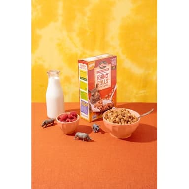 EnviroKidz Organic Rhino Rolls Cereal, 9.5 oz (Pack of 12), Cinnamon Bun, Gluten Free, Non-GMO, by Nature's Path - Image 7