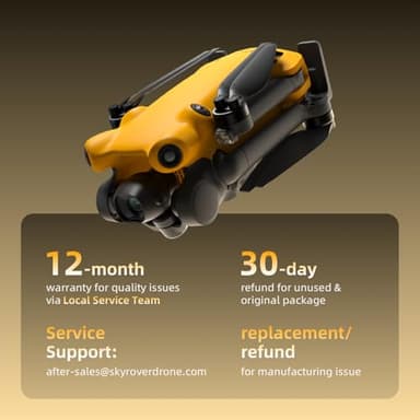 SKYROVER X1 Fly More Combo, Drone with Camera 4K for Adults, 8K Photo, Under 249g, 50000ft Transmission, 96-Min Flight Time with 3 Batteries - Image 8