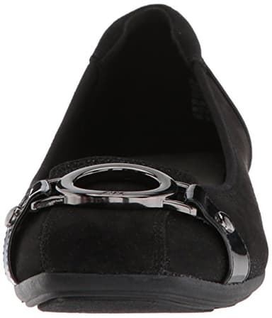 AK Anne Klein Sport Women's Umeko ballet flat Shoe, black/multi fabric, 9.5 M US - Image 2