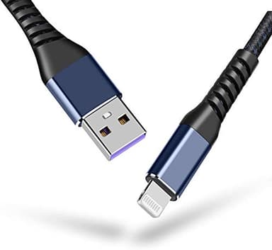 Lightning Cable 3ft for Apple MFi Certified,2 PackiPhone Charger 3 feet Charging Cables, Fast iPhone USB Cord for iPhone 11/11Pro/11Max/ X/XS/XR/XS Max/8/7/6/5S/SE/iPad Mini Air (Blue) - Image 2