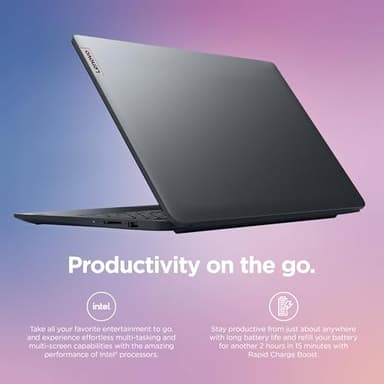 Lenovo IdeaPad Laptop Computer 2025, 15.6" Display, 12GB RAM, 1.1TB Storage (500GB SSD + 128GB eMMC + 500GB Ext), Intel Dual Core Processor, Long Battery, MarxsolAccessory, 1 Year Office 365, Win 11 - Image 6